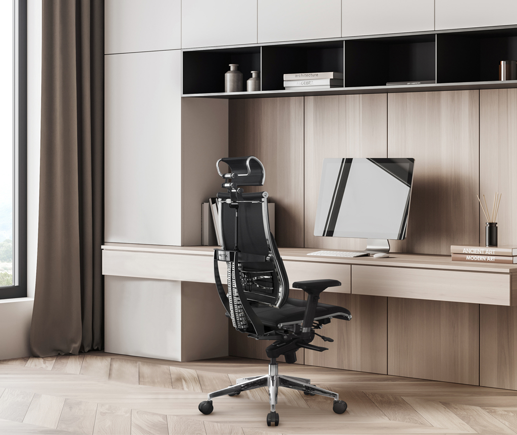 Stalowa rama - Fotel ergonomiczny